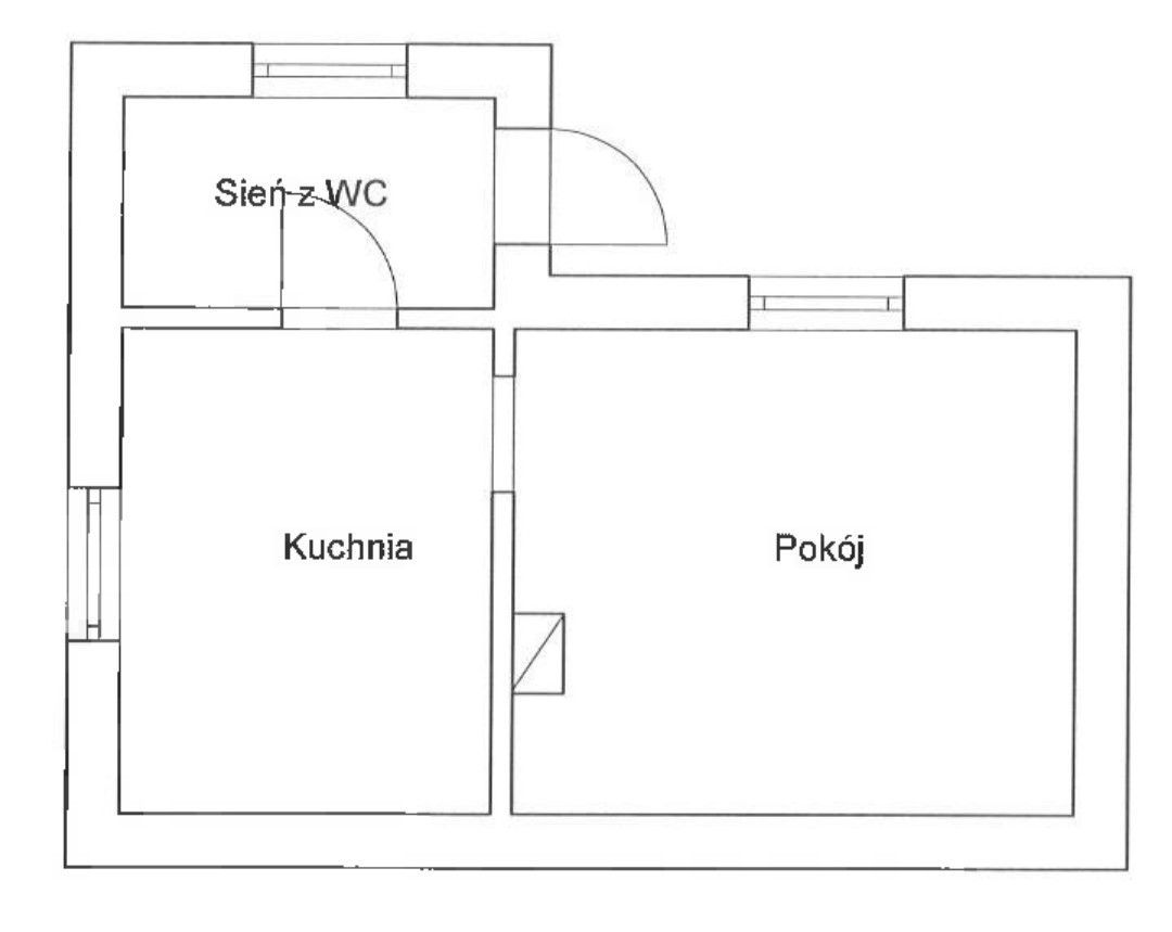 Lokal mieszkalny 28,60m2 z udziałem w częściach ws