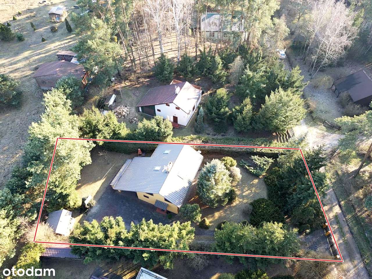 Dom nad jeziorem otoczenie lasów/5 pok/110m2/Chomiąża Szlachecka-3