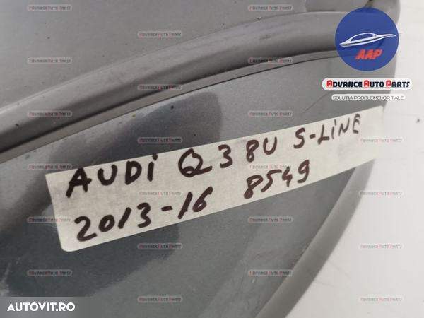 Spoiler spate Audi Q3 8V S-line an 2013-2016 - original - 5