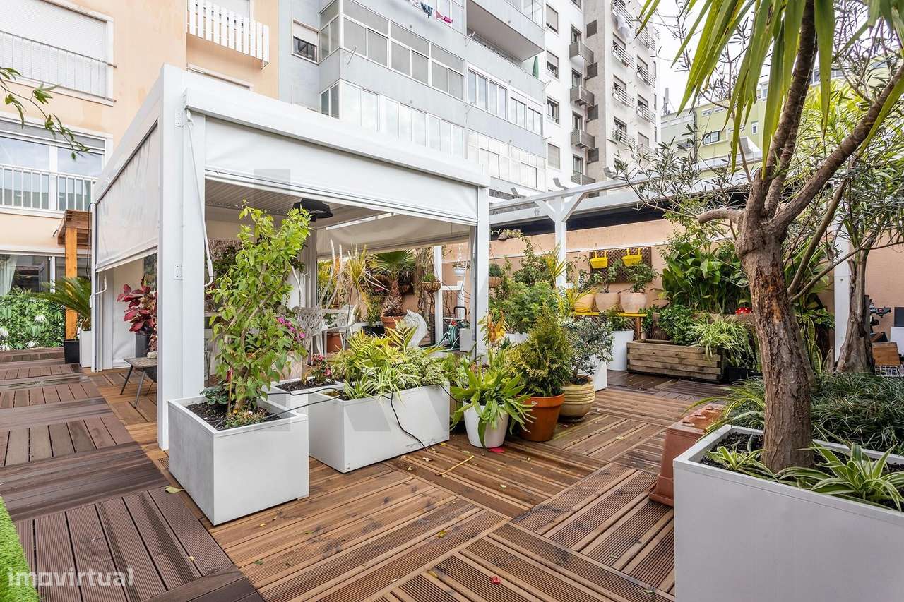 T2 Exclusivo com Amplo Terraço em Alvalade – Lisboa - Grande imagem: 5/18