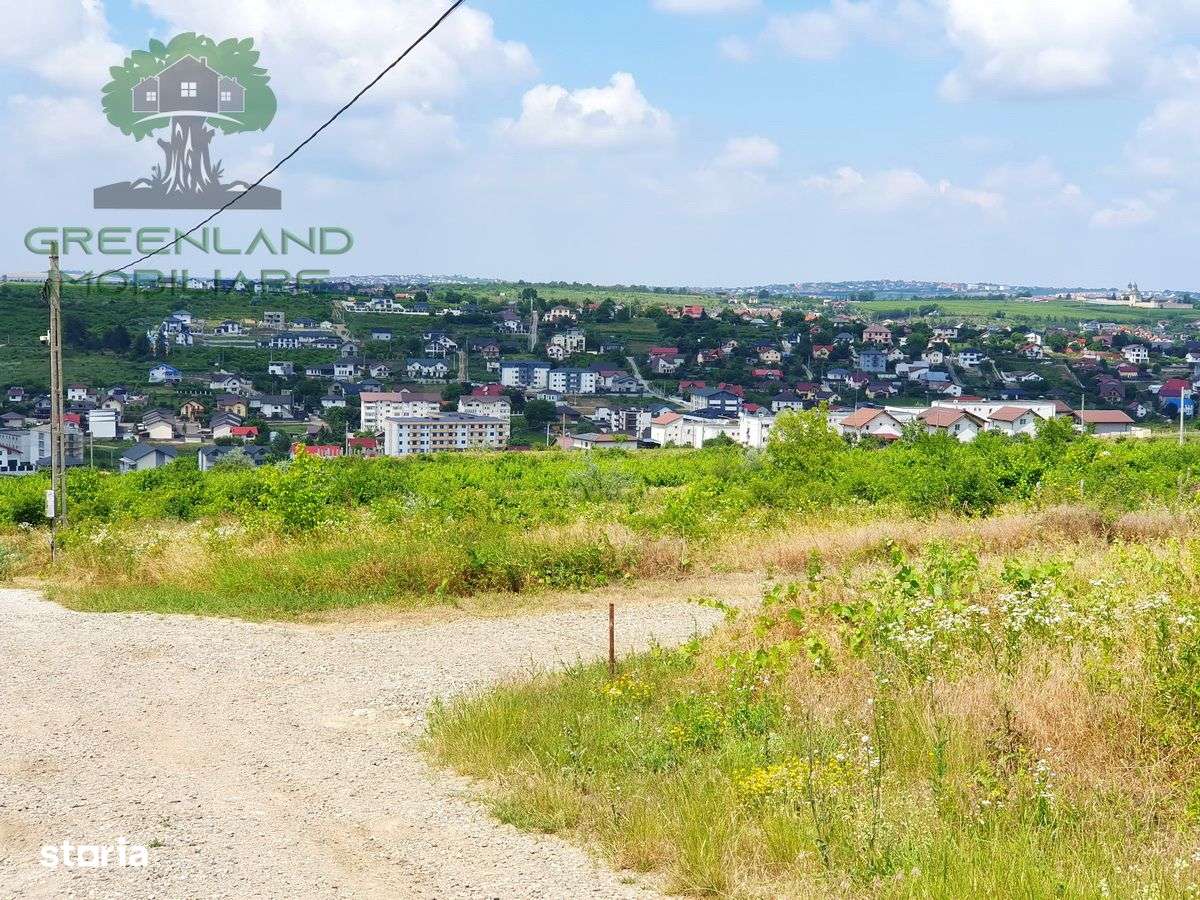 Teren INTRAVILAN 500mp, Bucium-Visan, utilitati, vedere panoranoramica - Imagine principală: 3/7