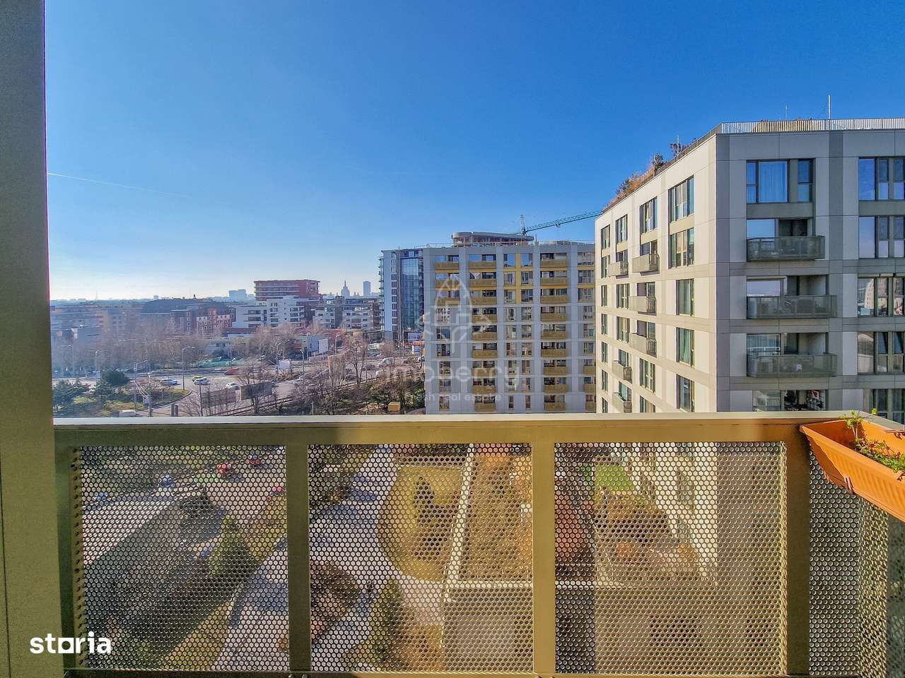 Vedere panoramica spre apus | Mobilat & utilat | 2 bai | Aviatiei Park-11
