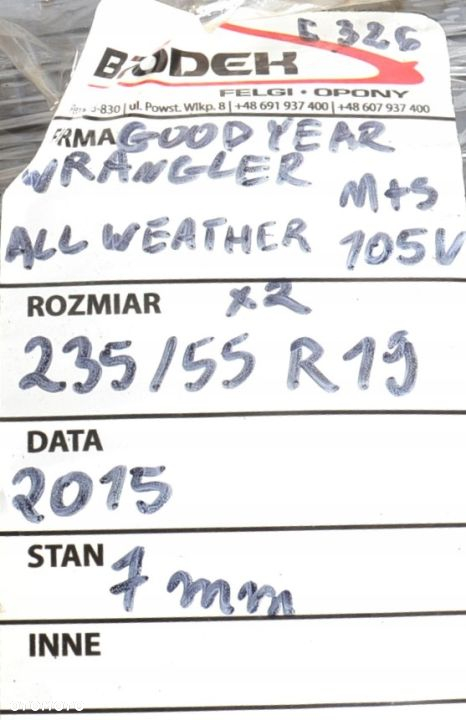 Goodyear Wrangler HP All Weather 235/55/19 105 V - 6