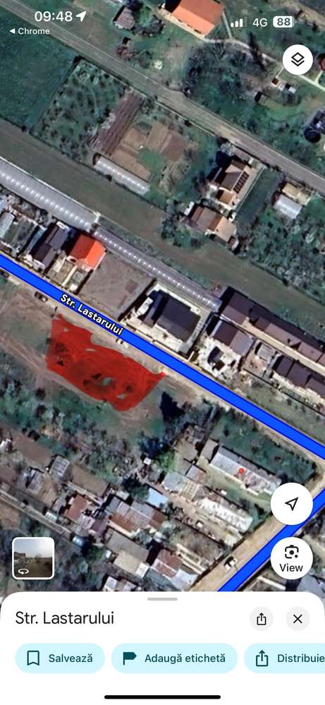 De Vânzare – Teren Intravilan Împrejmuit, 998 mp - Imagine principală: 4/4