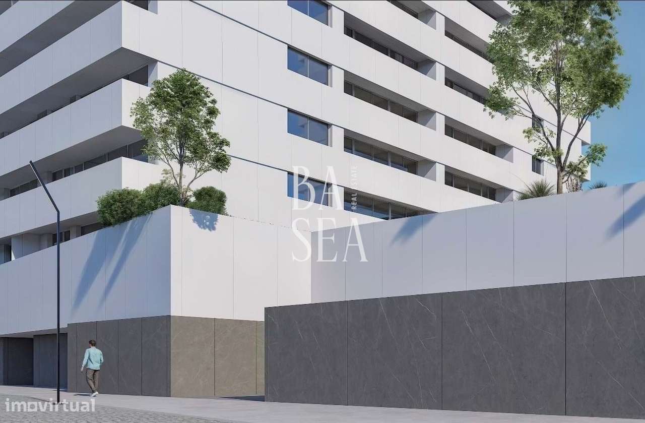 Apartamento T2 novo em condomínio com piscina em Ramalde Porto-21