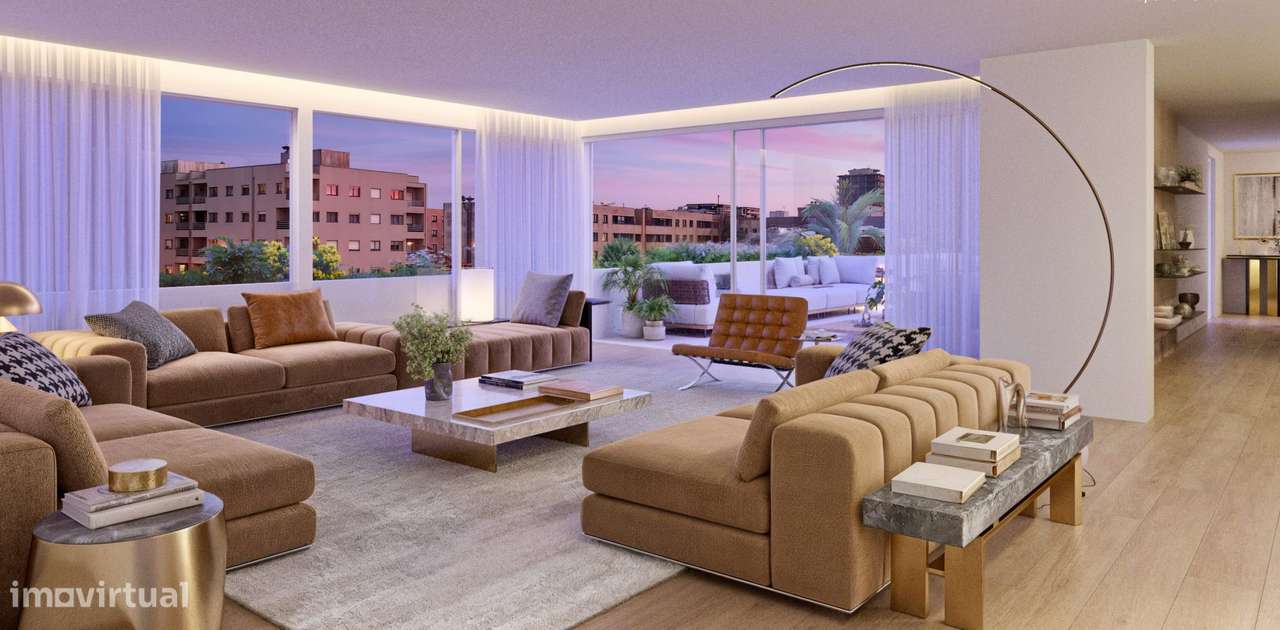 Excelente T4 em Condomínio Privado no Centro de Matosinhos - Grande imagem: 4/55