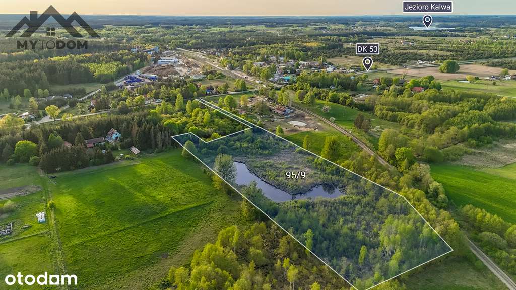 Działka 2.46h ze stawem w otoczeniu lasów i jezior-1