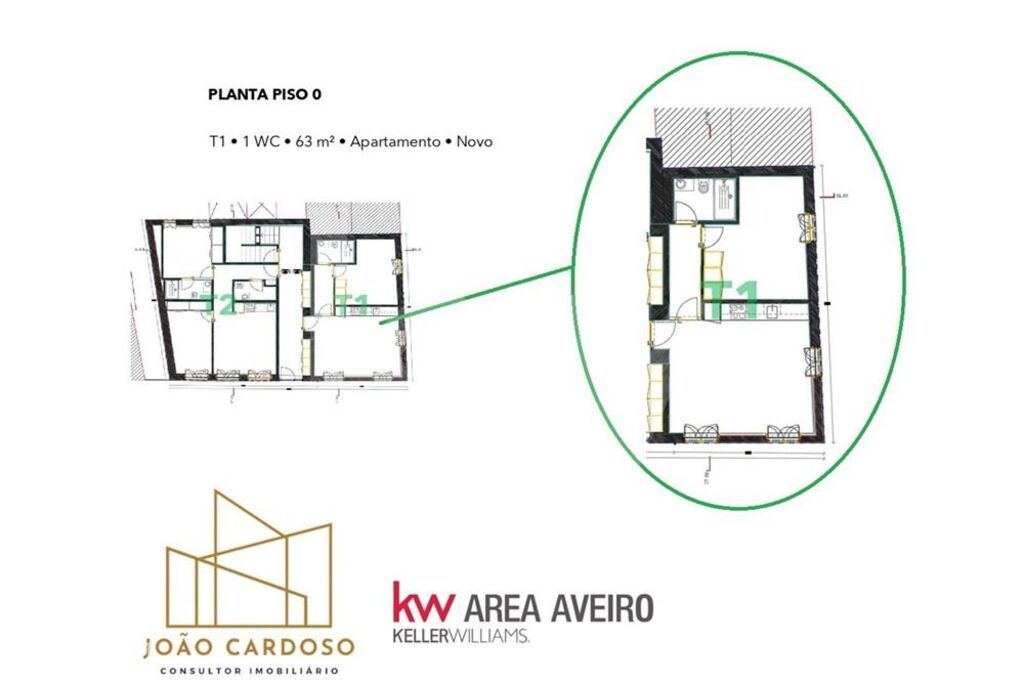 T1 Apartamento no Porto - Zona Turística privilegiada