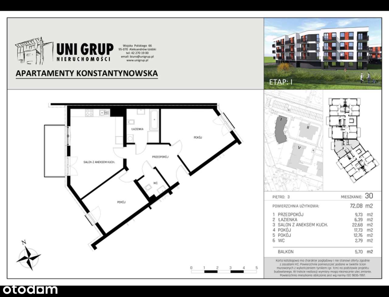 Apartamenty Konstantynowska | promocja | M30 - Pełny obrazek: 2/9