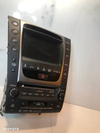 Lexus GS 450h 300 Mk III  radio cd ekran panel sterowania 86120-30b10-c0 - 1