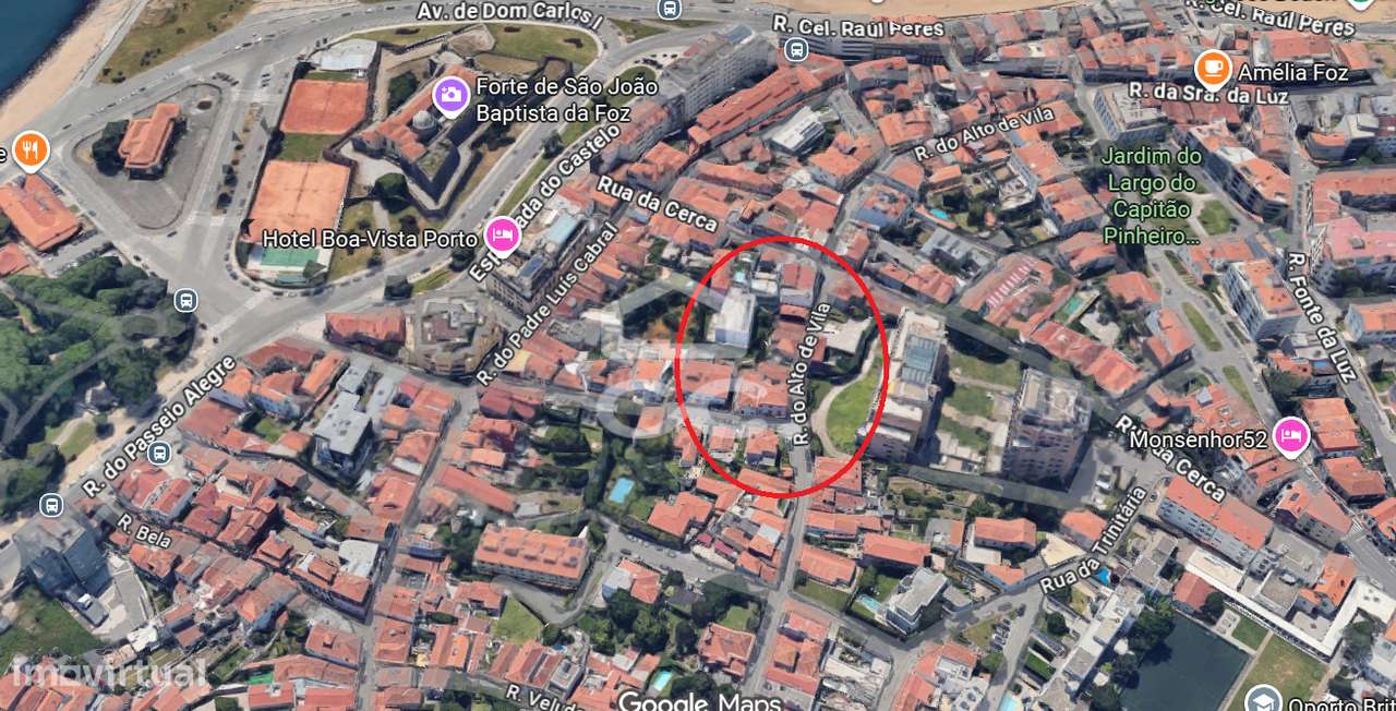 Moradia com projeto aprovado para T4 de luxo, na Foz Velha, com garage-43