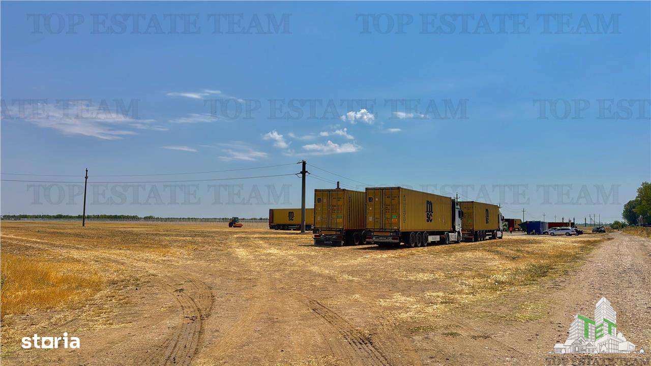 Teren industrial de vanzare aproape de Centura  Caracal  Olt - Imagine principală: 3/7