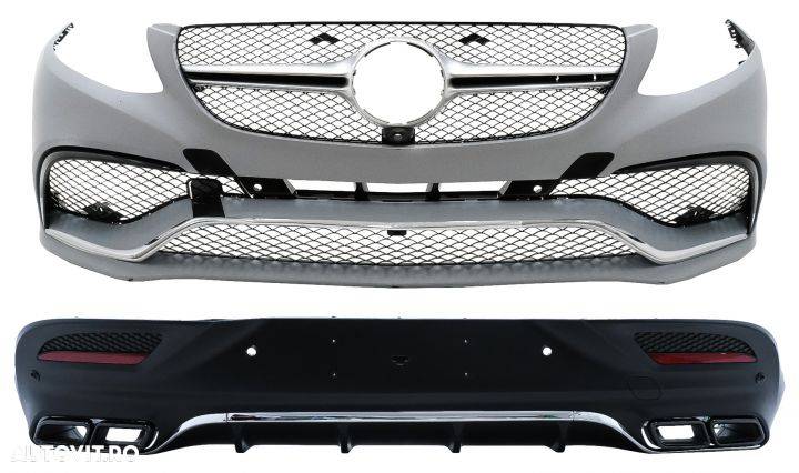 Pachet Exterior Complet compatibil cu Mercedes GLE Coupe C292 (2015-u - 1