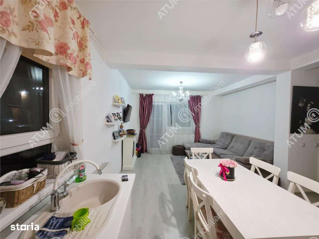 Apartament cu 3 ccamere si gradina de 74 mp in zona Selimbar din Sibiu-3