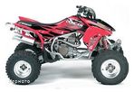 NAKLEJKI + POKROWIEC TRX450R DR/ONE CZERWONE - 1