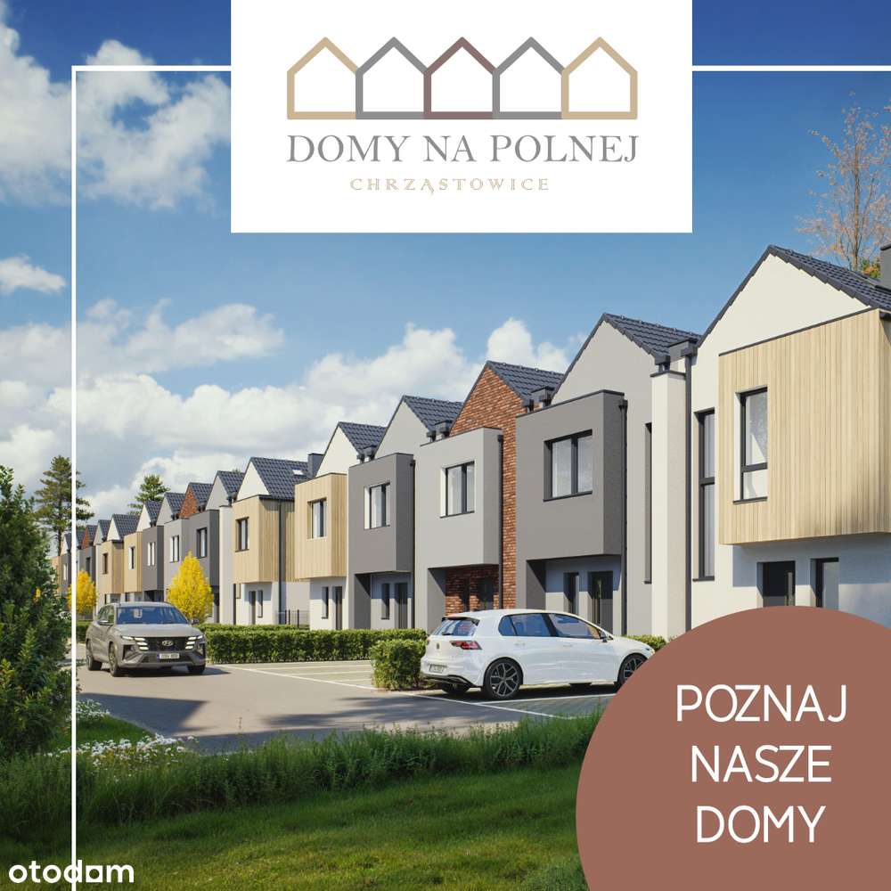 Dom w zabudowie szeregowej 73m2 Chrząstowice - Pełny obrazek: 4/9