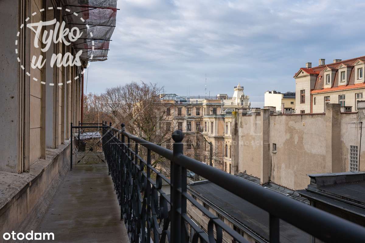 3 pokoje, Piotrkowska 53, duży balkon! - Pełny obrazek: 5/16