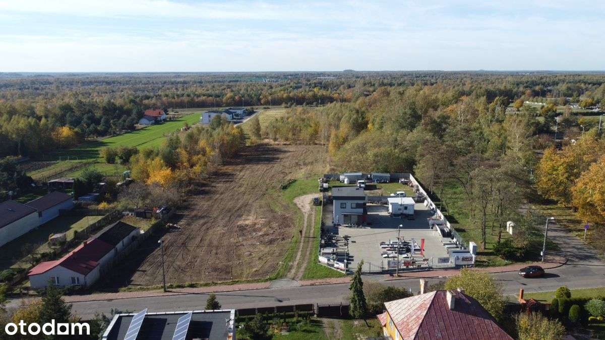 Działka usługowa Lisiniec, małe hale na wynajem-5