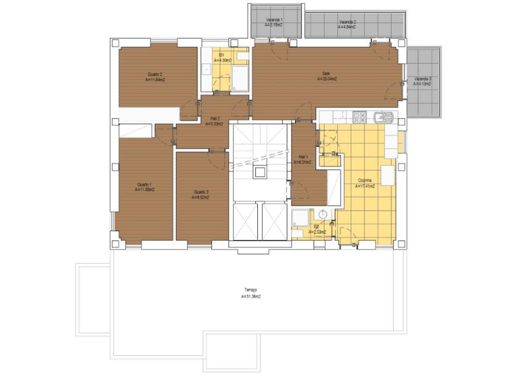 Apartamento T3 em Sacavém com 51 m² de terraço-12