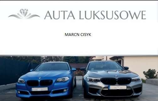 Auta Luksusowe Marcin Cisyk logo