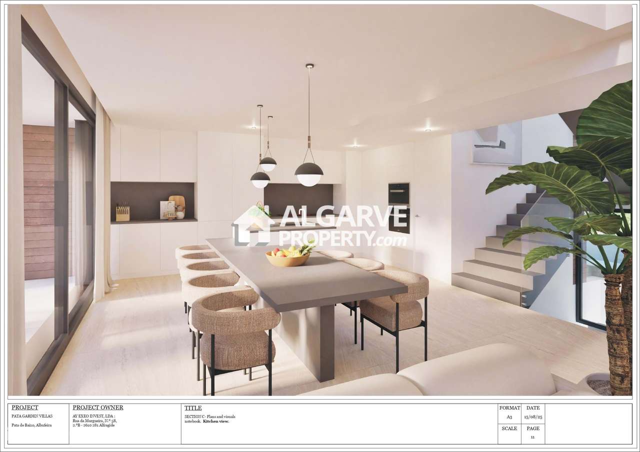 Moradia V3 em construção perto da praia entre Vilamoura e Albufeira - Grande imagem: 4/15