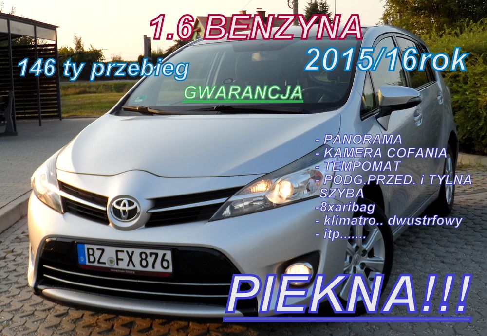 Toyota Verso 1.6 5-Sitzer Life 2015
