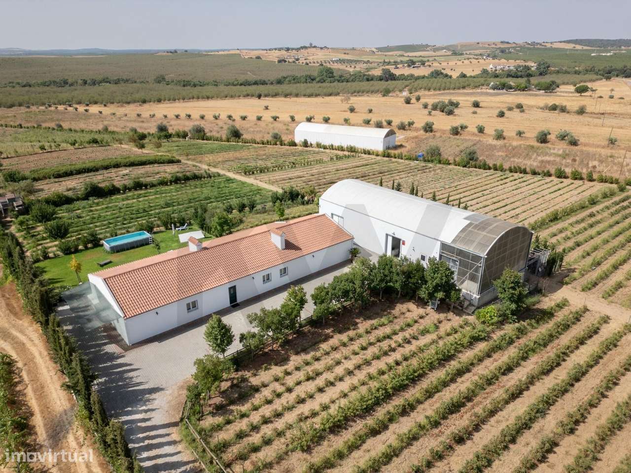 Quinta Biológica com Moradia em AL e Dois Armazéns – São Manços, Alent - Grande imagem: 2/51