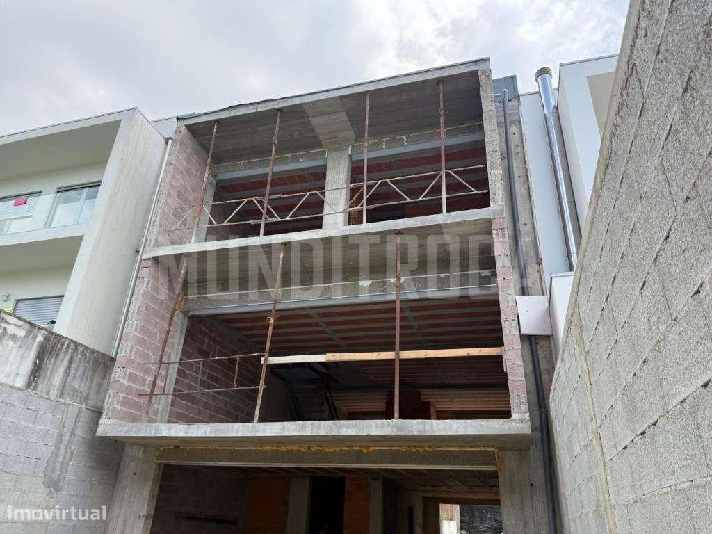 Moradia banda Lamaçães - estrutura - Grande imagem: 3/32