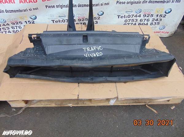 Deflector aer capota Renault Trafic 2015-2021 Opel Vivaro Nissan NV 300 - 1