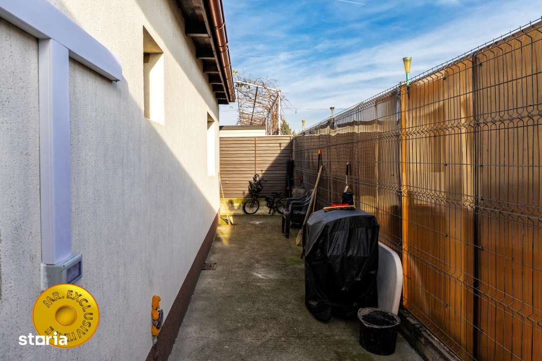 Casa pe parter, 3 camere, mobilata si utilata, Stefanesti-12