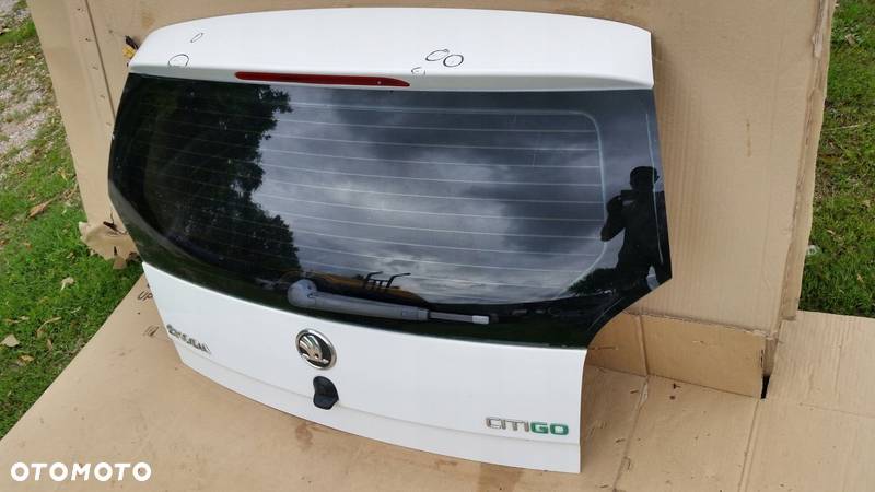 KLAPA BAGAŻNIKA TYŁ SKODA CITIGO 3D LB9A - 5