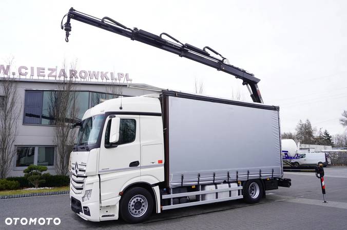 Mercedes-Benz Actros 1845 4x2 E6 / HDS HIAB / Firanka / 2 sztuki - 1