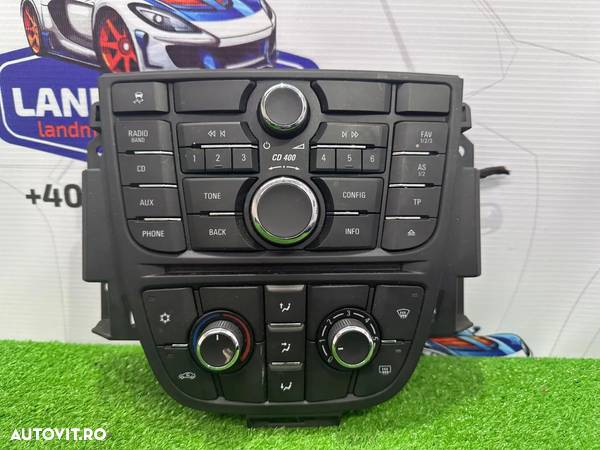 ✅ PANOU COMANDA RADIO + CLIMA OPEL ASTRA J 2009-2018 - 4