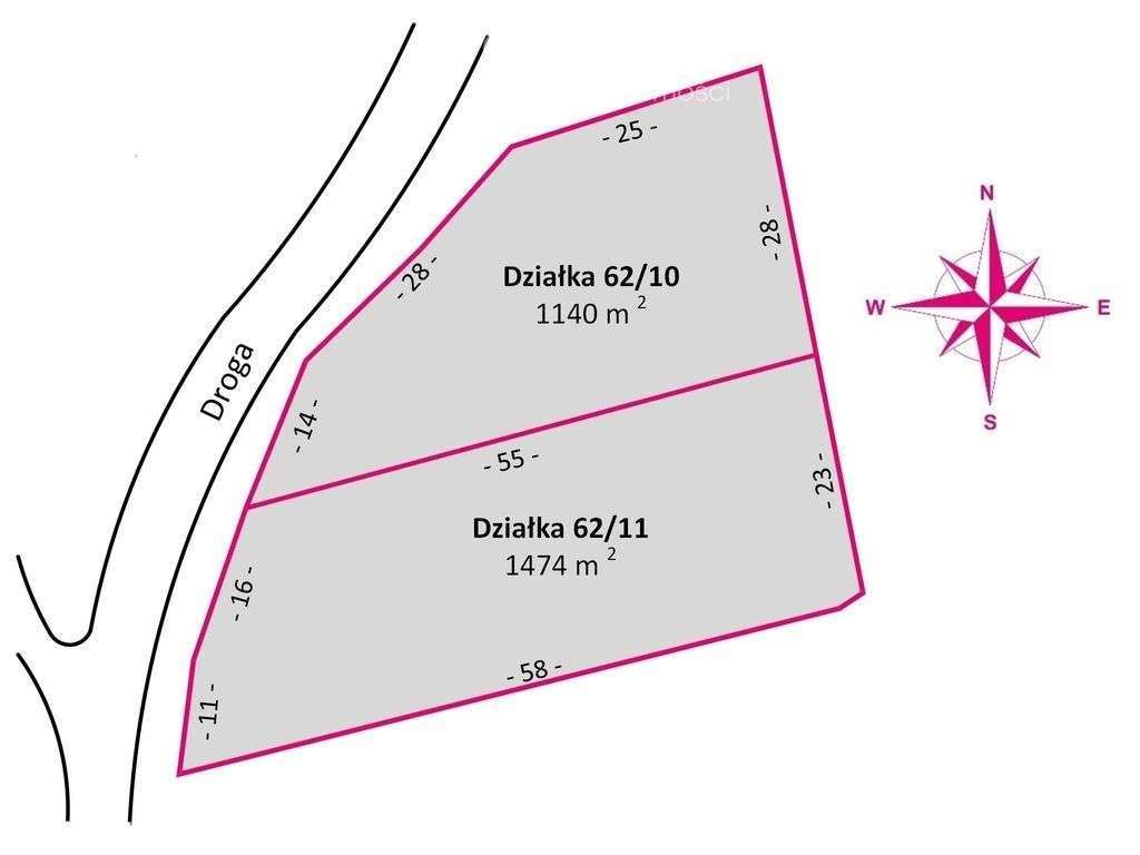 Działka budowlana ze wszystkimi mediami Budziwój - Pełny obrazek: 4/8