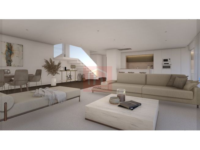 Apartamento T2 com garagem para 2 carros, Montijo-1