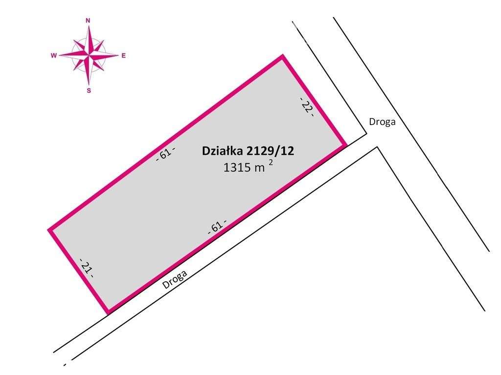 Działka budowlana przy drodze asfaltowej - Pełny obrazek: 4/14