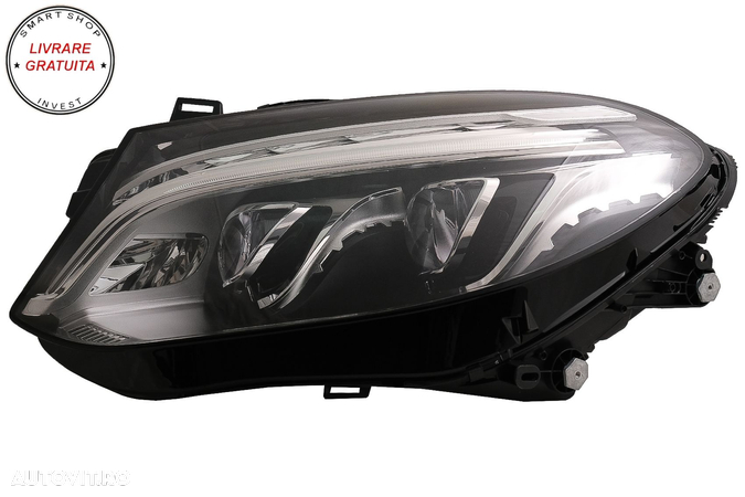 Faruri Full LED Mercedes M-Class W166 (2012-2015) doar cu conversie la GLE- livrare gratuita - 3