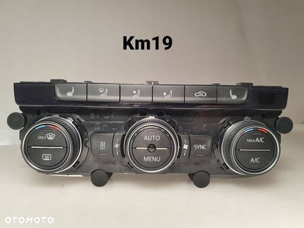 VW GOLF VII SPORTSVAN PASSAT B8 2019 5G0907044FE PANEL KLIMATYZACJI WEBASTO - 1