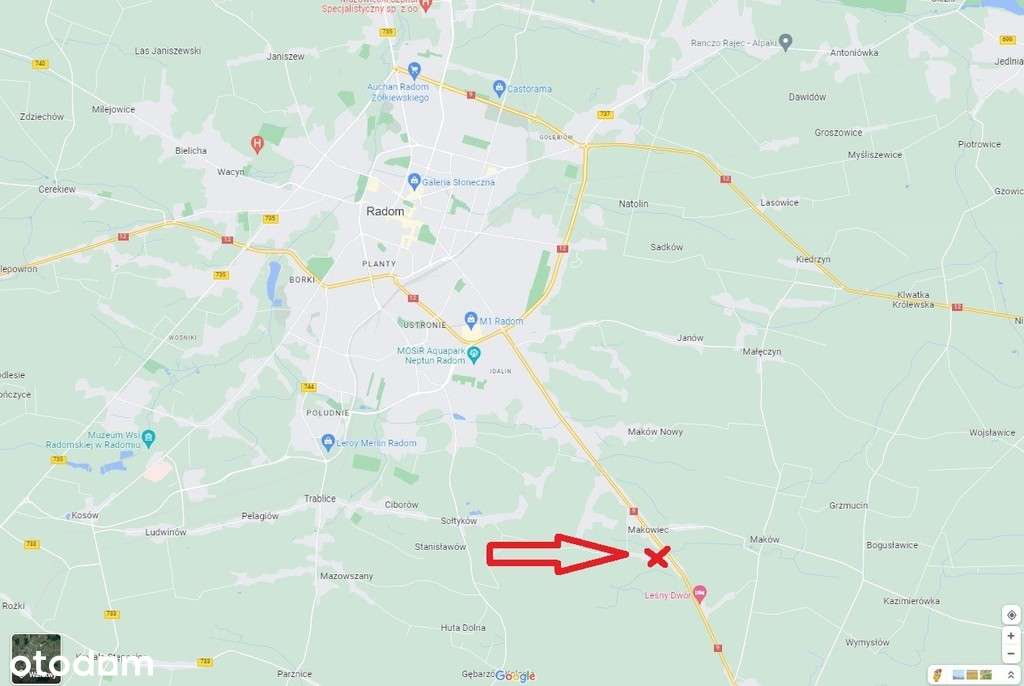 Działka budowlana 985 m2 Makowiec - Pełny obrazek: 4/6