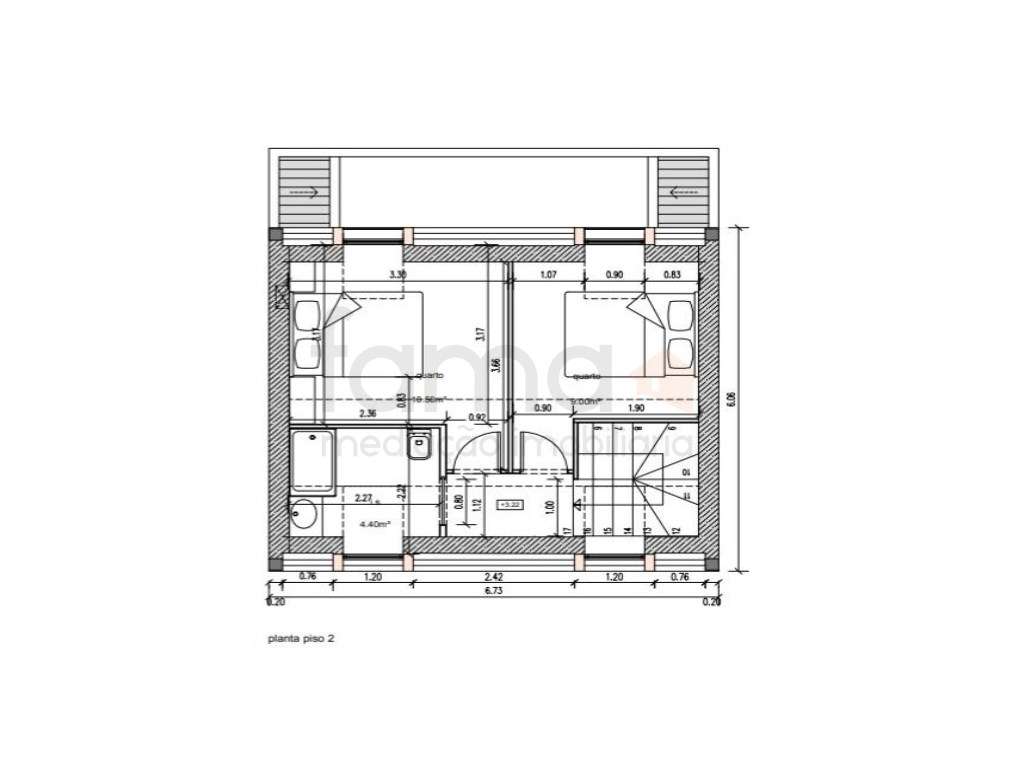 Prédio/Moradia para Reabilitação em Campolide - Projeto Aprovado - Grande imagem: 4/4