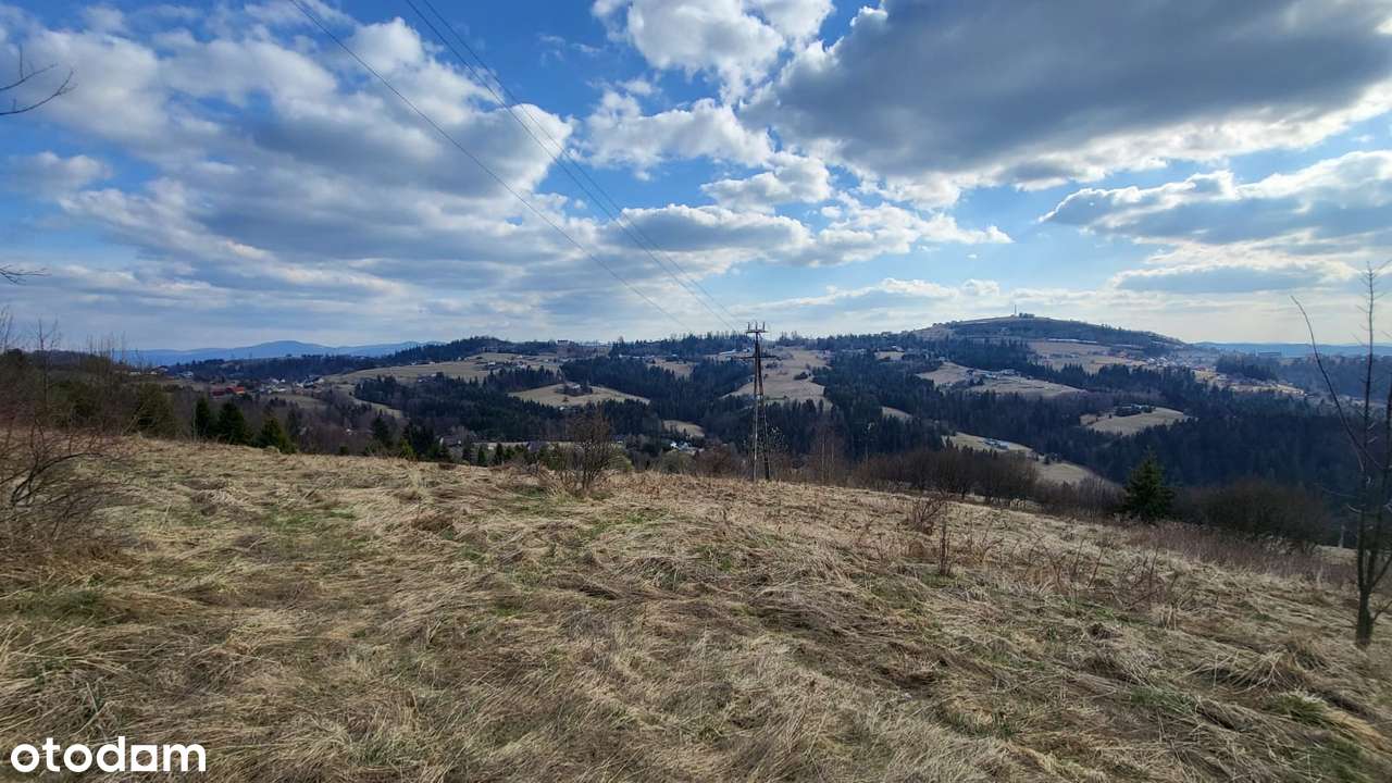 Działka rolno-budowlana 60 arów z widokiem na Tatry, Koniaków-7