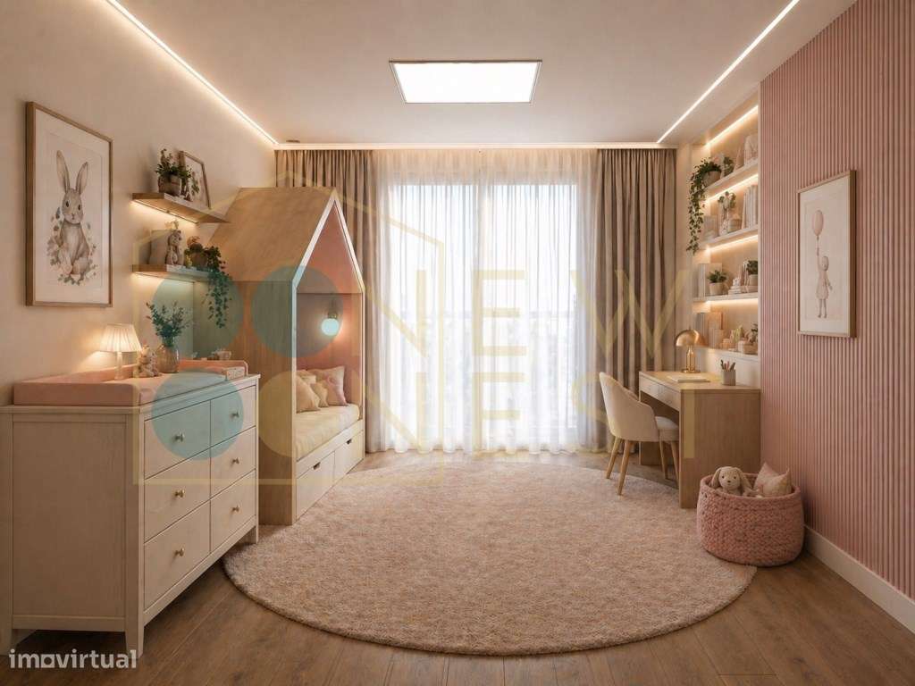 Moradia T4 moderna nas Casas da Quinta, Palmela | Jardim, luz natur...-12