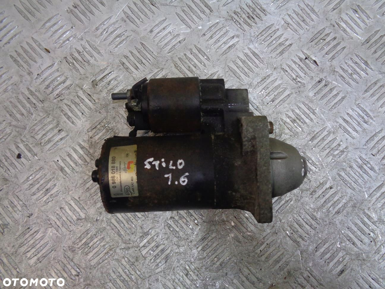 ROZRUSZNIK FIAT STILO DOBLO 1.6 16v 01- 0986018880 - 2