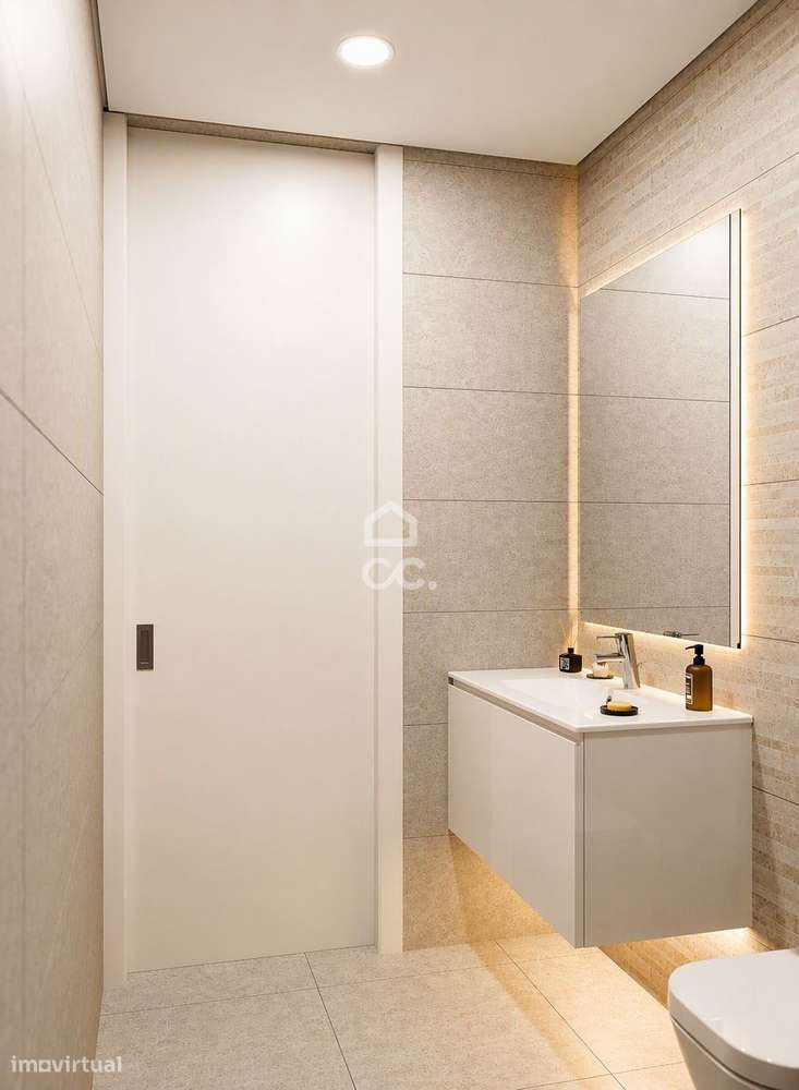 Moradia T3+1 nova, com jardim e terraço, em condomínio privativo com p-33