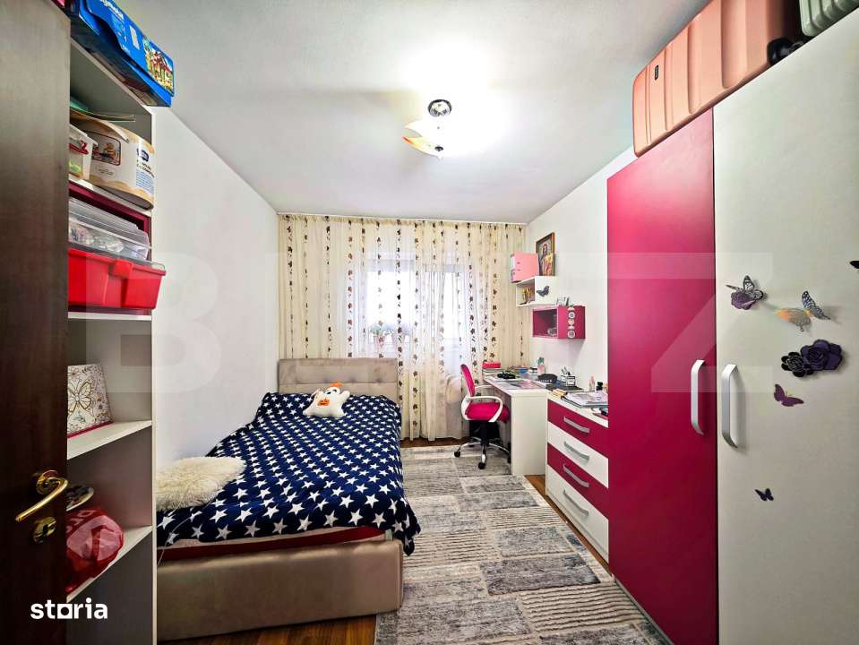 Nufarul-Apartament 72 mp, modern 3 camere, 2 bai, balcon cu panorama - Imagine principală: 4/10