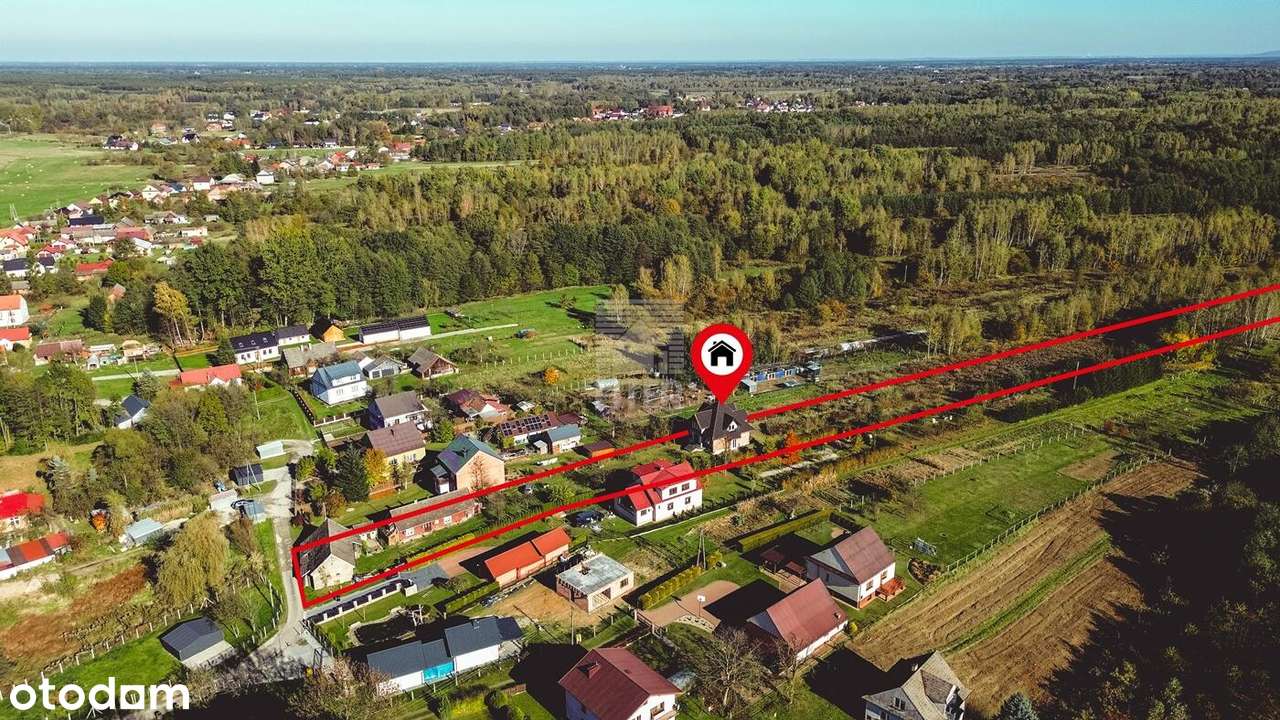 dom na 1ha z lasem, 9km od Brzeska - Pełny obrazek: 5/20