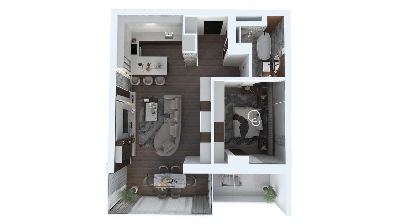 APARTAMENT 2 CAMERE 76MP-SEBASTIAN-13 SEPTEMBRIE