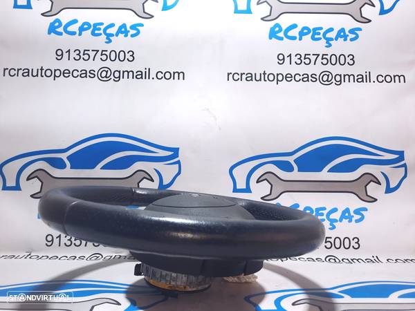 VOLANTE GUIADOR COMPLETO FORD 96FB14A664BA 3S51B042B85ACZ FORD STREETKA STREET KA RL2 CABRIO CABRIOLET KA RB PELE PERFURADA DESPORTIVO AIRBAG - 2