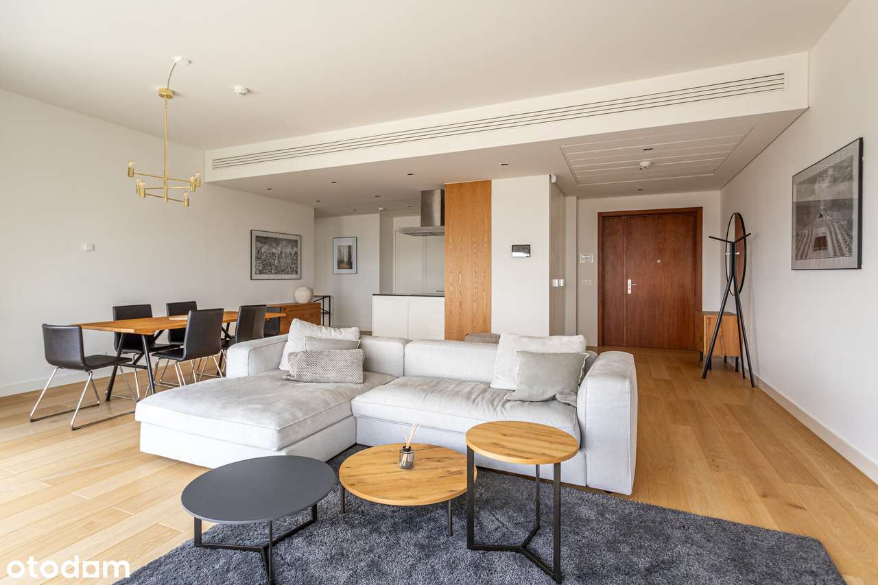 Luksusowy apartament na Złotej 44 z widokiem na Pałac Kultury i Nauki - Pełny obrazek: 3/8