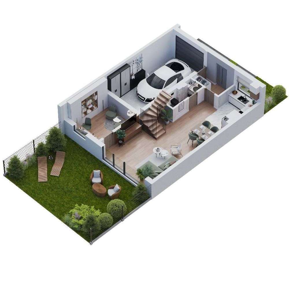 Dom z garażem - do odbioru I kwartał 2026 - Pełny obrazek: 2/7